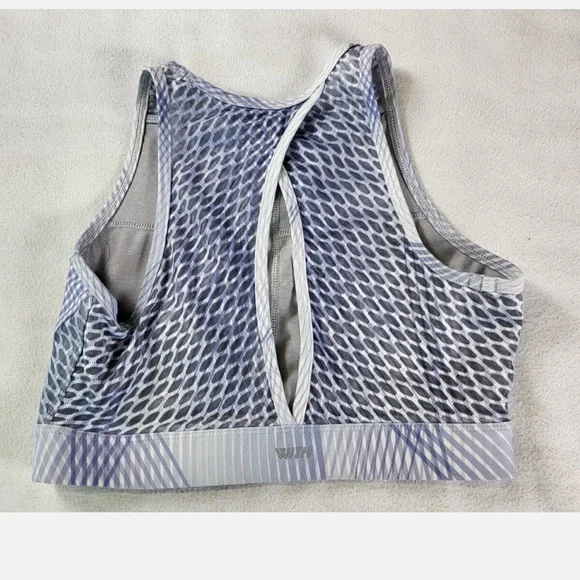 WITH Wear it to Heart Peloton Logo Multi Sport Bra High Neck - Picture 2 of 7